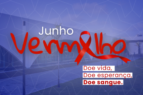 Recife Expo Center adere ao Junho Vermelho com iluminação especial de conscientização sobre doação de sangue
