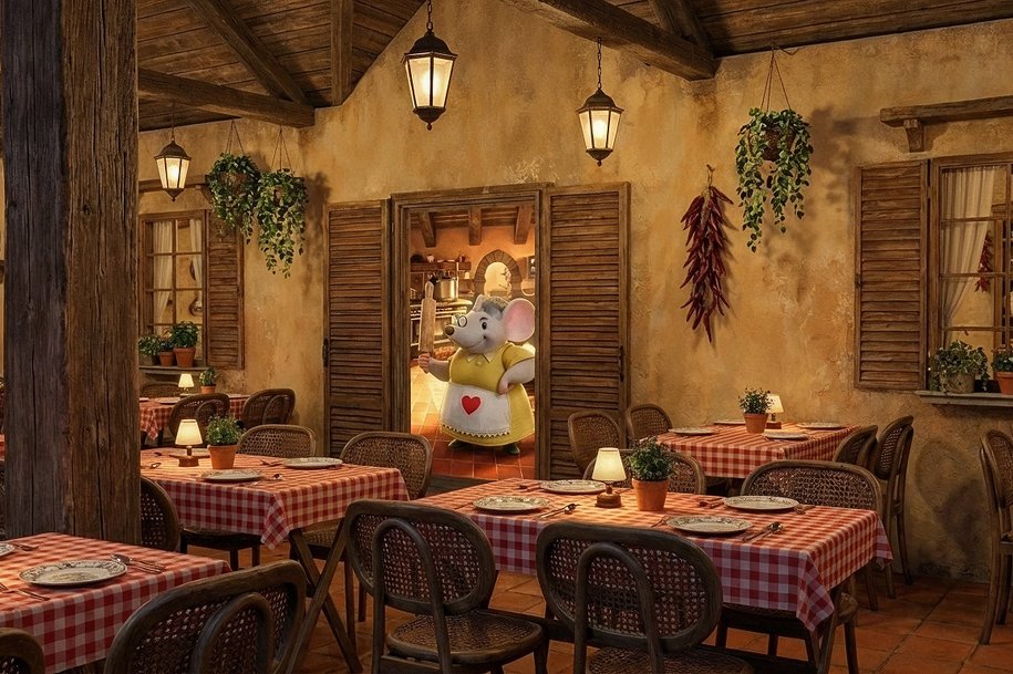 Gramado ganha cantina temática com ratinhos, tecnologia imersiva e gastronomia