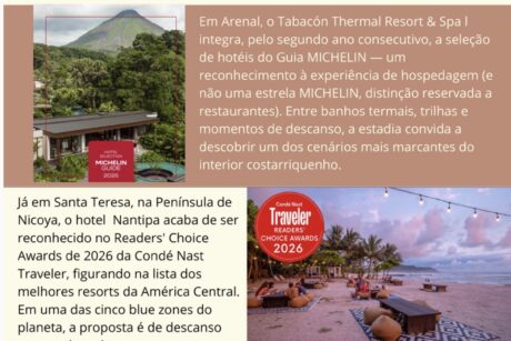 Costa Rica em destaque: natureza preservada, bem-estar e duplo reconhecimento internacional