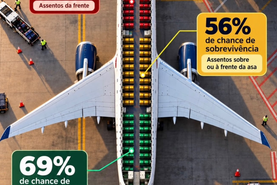 DICA DE VIAGEM: VOCÊ SABIA QUE O ASSENTO DO AVIÃO PODE FAZER DIFERENÇA?